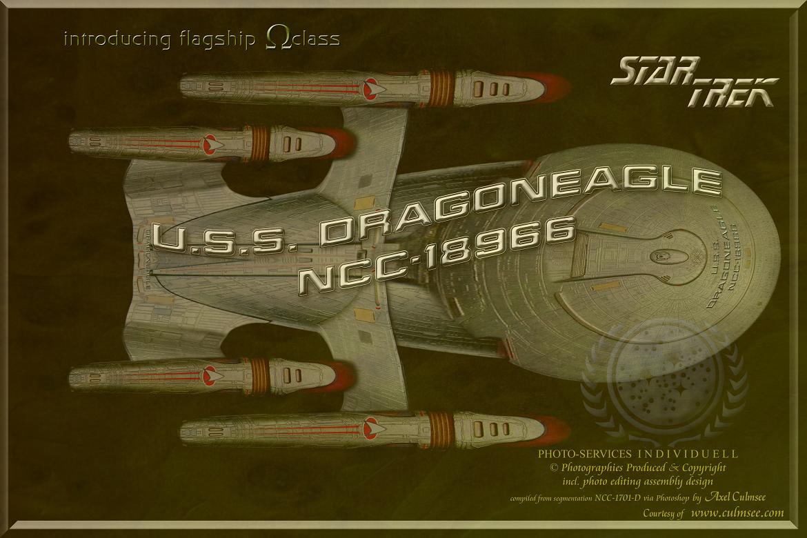 U.S.S. DRAGON EAGLE NCC-18966, flagship Omega class