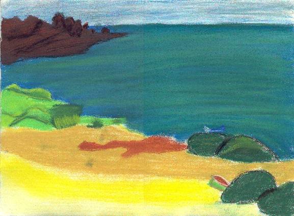 Kuestenlandschaft / Coast Landscape / Littoral Paysage   von / by / de   M.H.K.