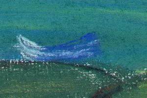 Struktur-Detail / pastels / pasteles structure / d�tail of / de surface