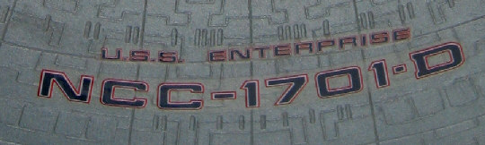 U.S.S. ENTERPRISE NCC-1701-D     -     saucer cut