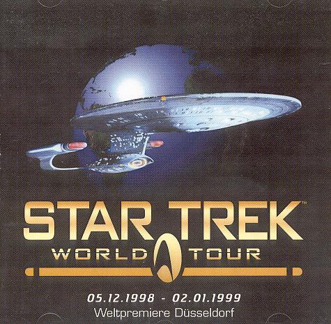 "Star Trek  World Tour"  Weltpremiere Dsseldorf     -     CD-ROM-Cover