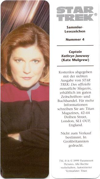 Captain Kathryn Janeway   (Kate Mulgrew)     -     U.S.S. VOYAGER