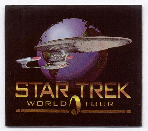 magnet:  "Star Trek  World Tour"