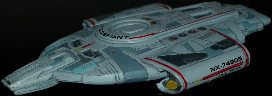 U.S.S. DEFIANT NX-74205     -     left side view
