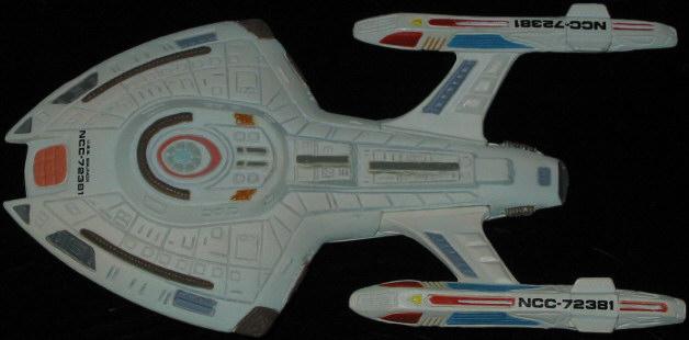 U.S.S. EQUINOX NCC-72381     -     top view