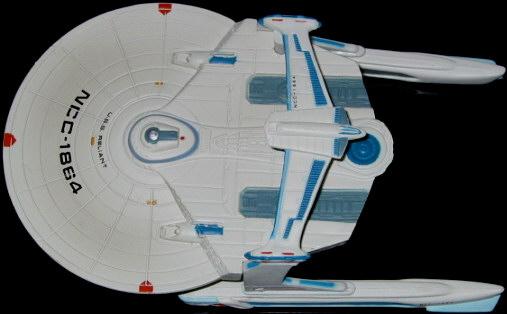 U.S.S. RELIANT NCC-1864     -     top view