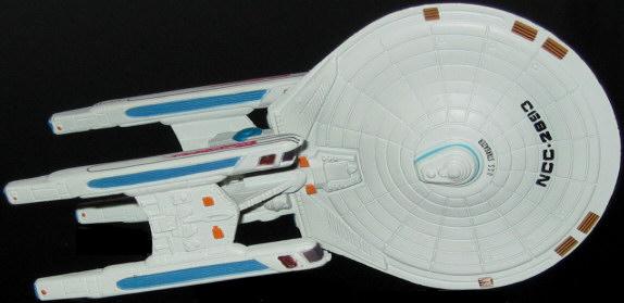 U.S.S. STARGAZER NCC-2893     -    top view
