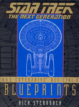 Star Trek  The Next Generation:  U.S.S. Enterprise-D  Blueprints     -     CLICK FOR MORE INFO