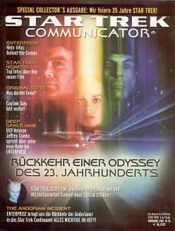 Star Trek Communicator - Das Magazin des Offiziellen Star Trek Fan Clubs     -     CLICK FOR MORE INFO
