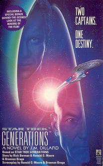 Star Trek   Generations  -  A Novel by J.M. Dillard     -     CLICK FOR MORE INFO