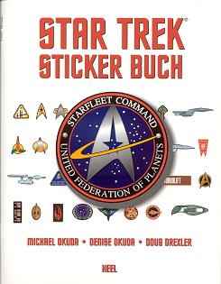 Star Trek  Sticker-Buch  (coloured edition with German texts)     -     CLICK FOR MORE INFO