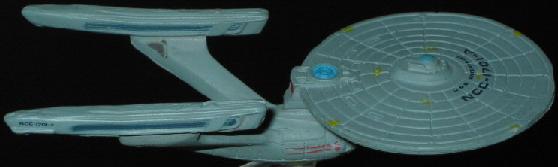 U.S.S. ENTERPRISE NCC-1701-A     -     side view