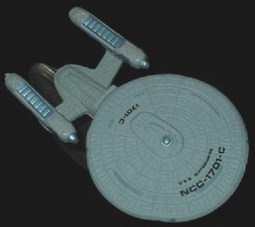 U.S.S. ENTERPRISE NCC-1701-C     -     top view
