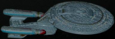 U.S.S. ENTERPRISE NCC-1701-D     -     side view