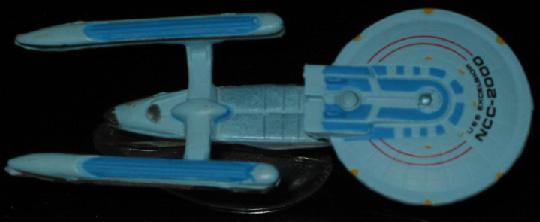 U.S.S. EXCELSIOR NCC-2000     -     top view