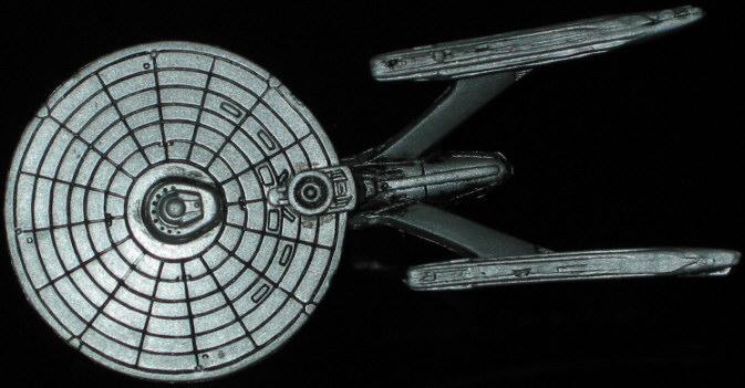 U.S.S. ENTERPRISE NCC-1701-A     -     top view