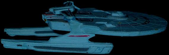 U.S.S. RELIANT NCC-1864     -     front view