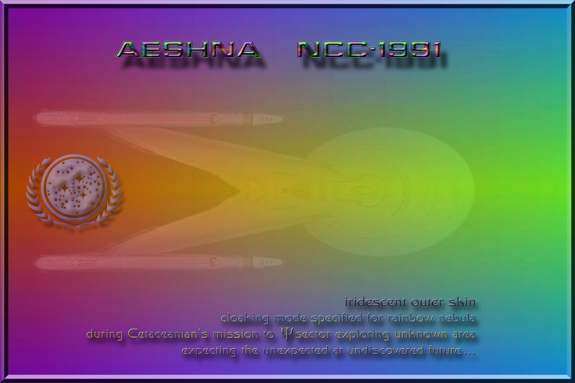 U.S.S. AESHNA NCC-1991 Odonata class