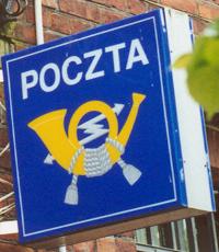 Poctzta at Chelmza - post office