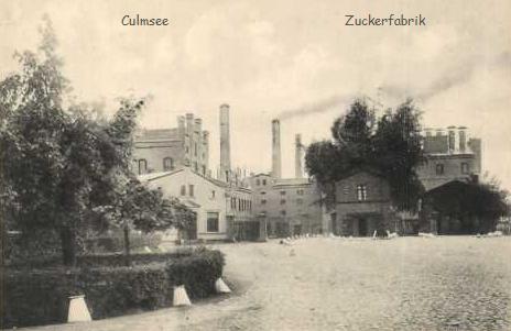 Culmsee / Chelmza: grsste Zuckerfabrik Deutschlands