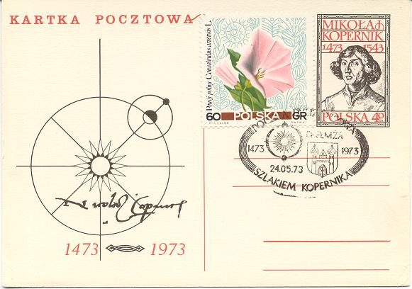 Kartka Pocztowa Chelmza 24.05.1973 - Sonderpostkarte mit Sonderstempel