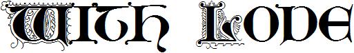 With Love     /     in Schrift-Typ IN OLD GOTHIC