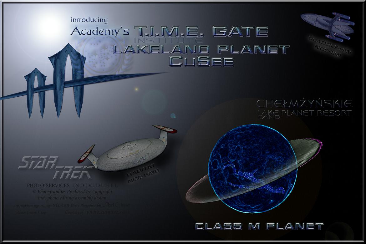 Academy's T.I.M.E. portal to lakeland planet CuSee