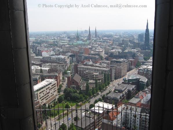 Hamburger Michel 5, Aussicht