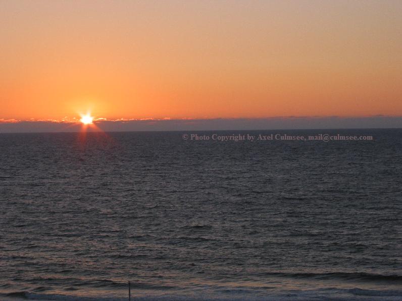 Sonnenuntergang an der Nordsee 2